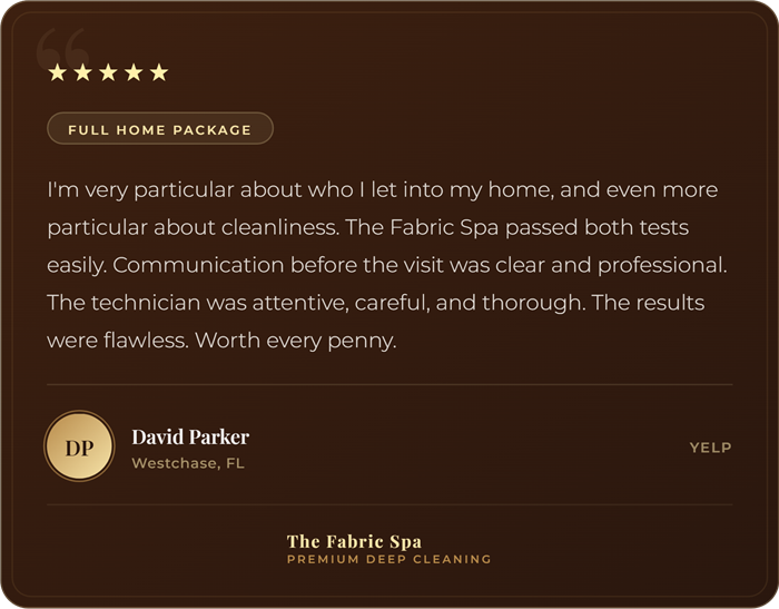 Five-star review from David Parker