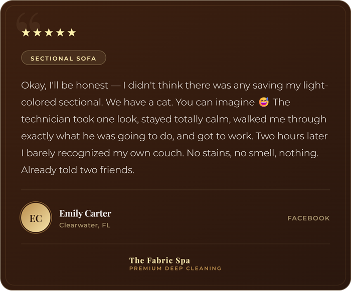 Five-star review from Emily Carter
