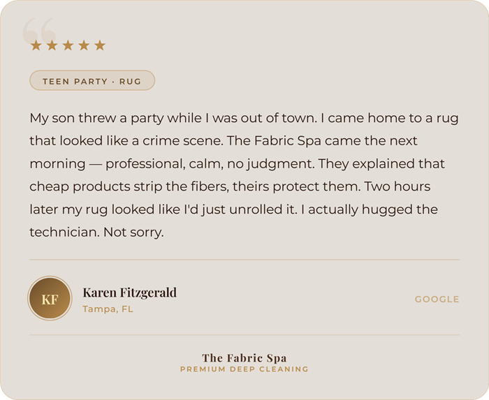 Five-star review from Karen Fitzgerald